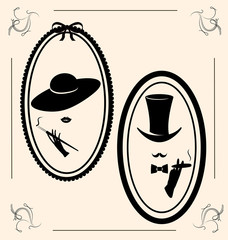 vintage woman's  hat