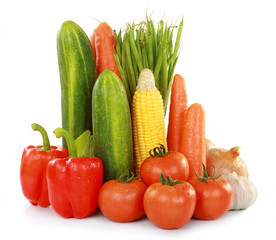 Fototapeta na wymiar fresh vegetables