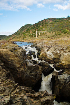 beautiful river landscape