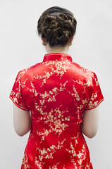Cheongsam,is for important occasions  wear by during new year da