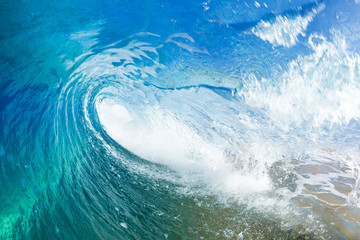 Blue Ocean Wave
