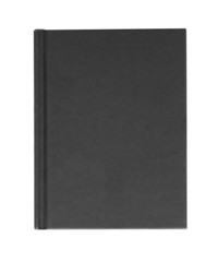 black hardback casebound book