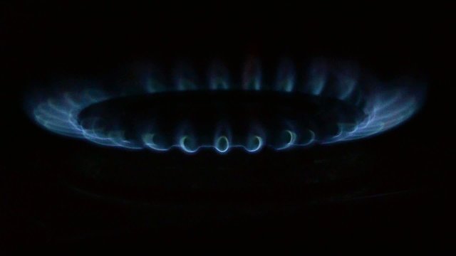 Gas flame