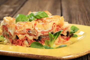Tasty lasagna