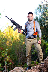 Fototapeta premium adventure man