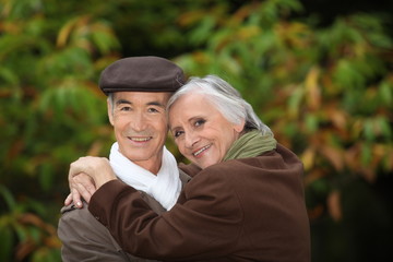 Elderly couple