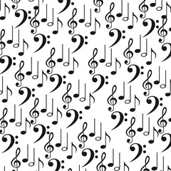 Background Musical notes
