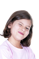 Funny little girl. Good for