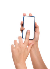 Mobile phone With hand