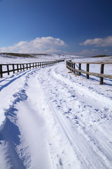 Snowy road