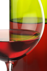 Red wine close-up