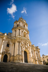 Fototapeta na wymiar Katedra, Modica, Włochy