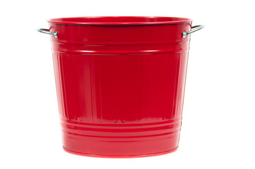 Red bucket