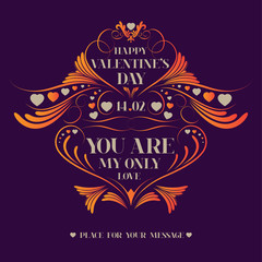 Happy Valentine's Day Card