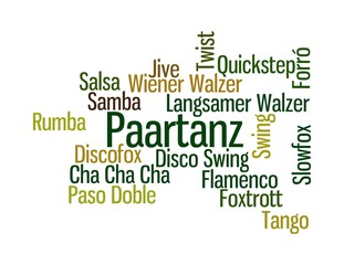 Paartanz - grün