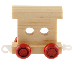 wagon bois petit train