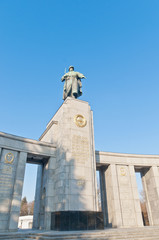 The Sowjetische Ehrenmal at Berlin, Germany