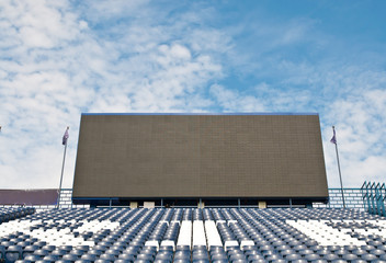 Fototapeta premium stadion piłkarski.