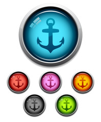 Anchor button icon