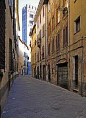 Fototapeta na wymiar Lucca stare miasto