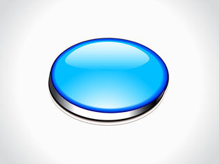 abstract blue web button