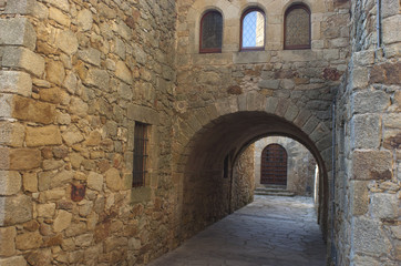 Fototapeta na wymiar Pals, Girona, Katalonia, Hiszpania.