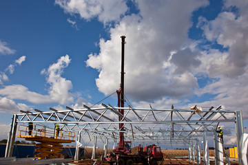 Steel structure assembly