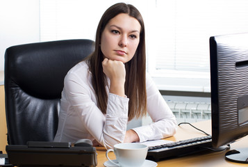 Young businesswoman