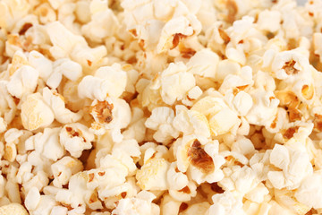 Popcorn closeup