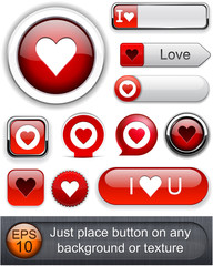 Love high-detailed modern buttons.