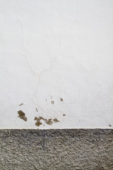 White wall with texture