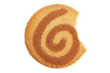 Shortbread with the imprint of teeth