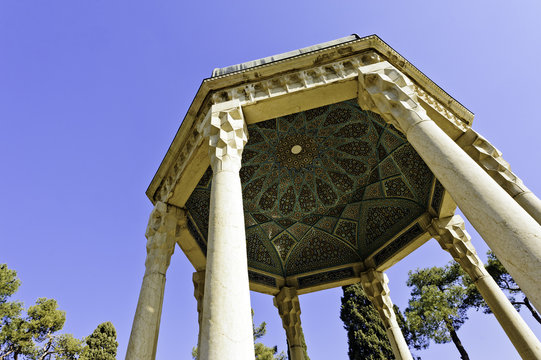Tomb Aramgah-e Hafez in Shiraz, Iran