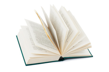 Opened book
