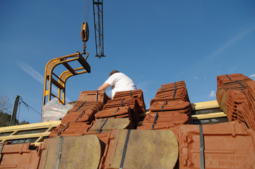 construction de maison - couverture