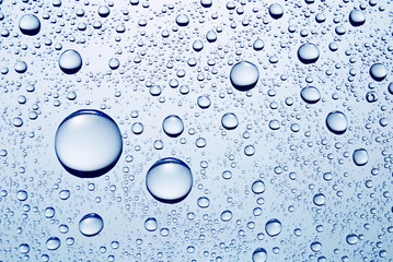 drops of water macro photo