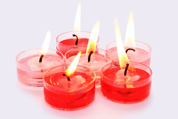 Red candles