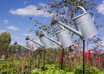 flying watering cans