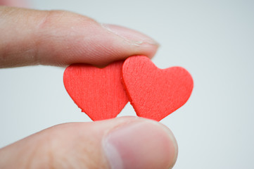 Obraz premium heart in the hands