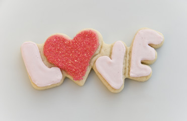 Obraz premium Decorated cookies.