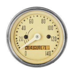 Vintage speedometer