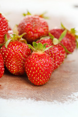 fresh strawberries