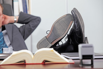lawyer at work