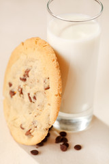milk with cookie
