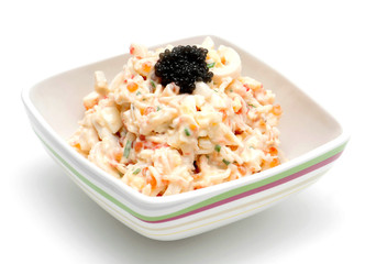 Salad with mayonnaise
