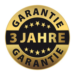 3 Jahre Garantie