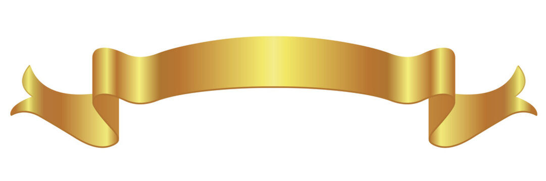 Banni&egrave;re en or