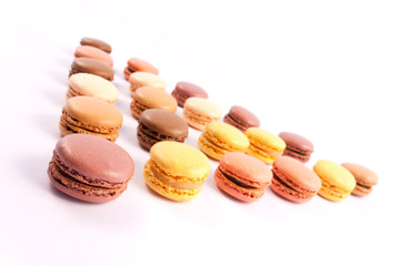 Macaron alignés