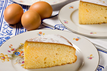 Homemade cake