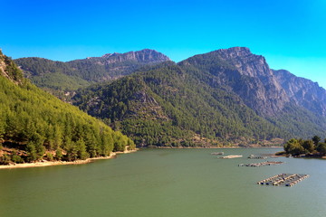Lake in the Taurus Mountains, Turkey
